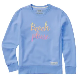 Women's Beach Please Simply True Crew Life is Good