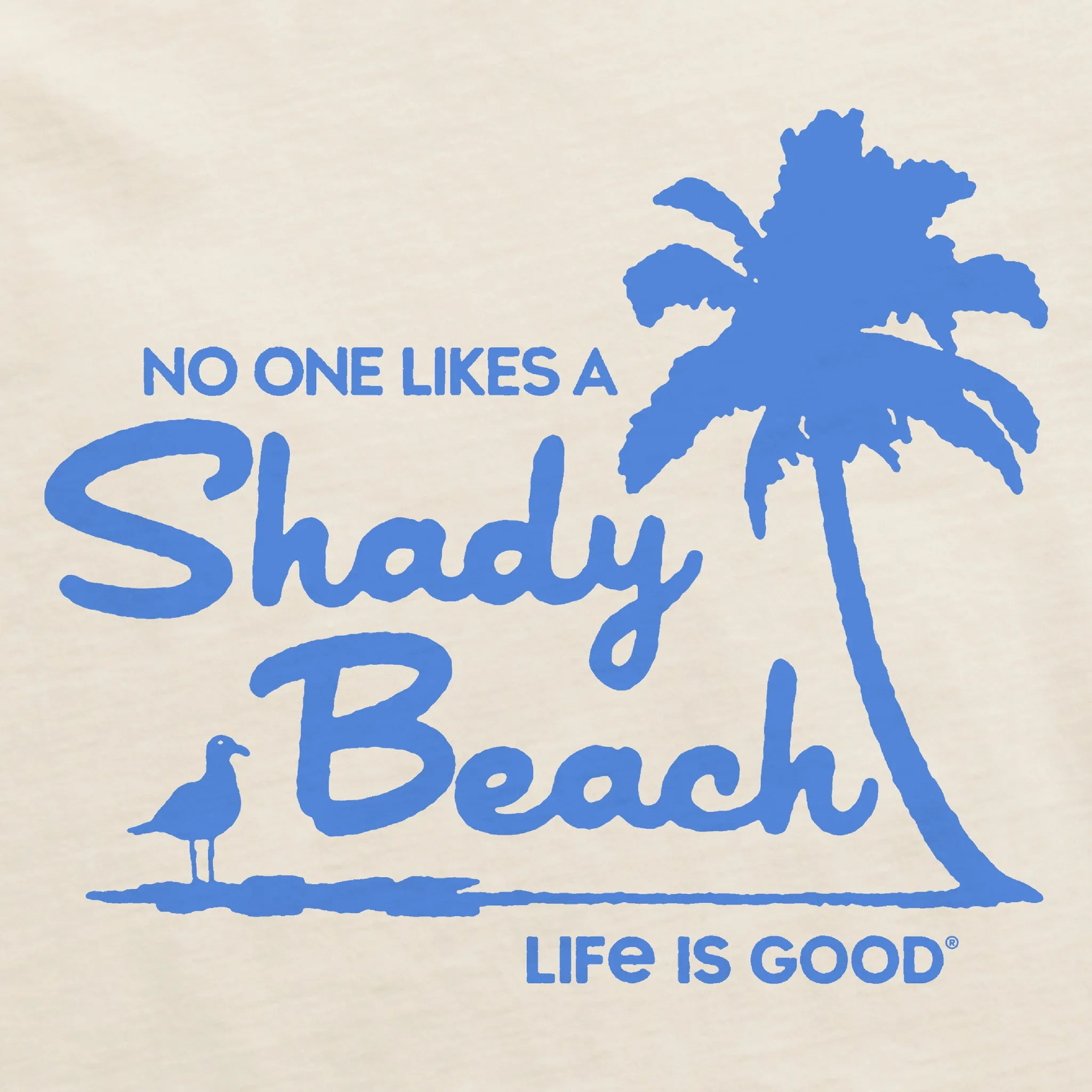 Women's Beach Short Sleeve Crusher Boxy Tee Life is Good