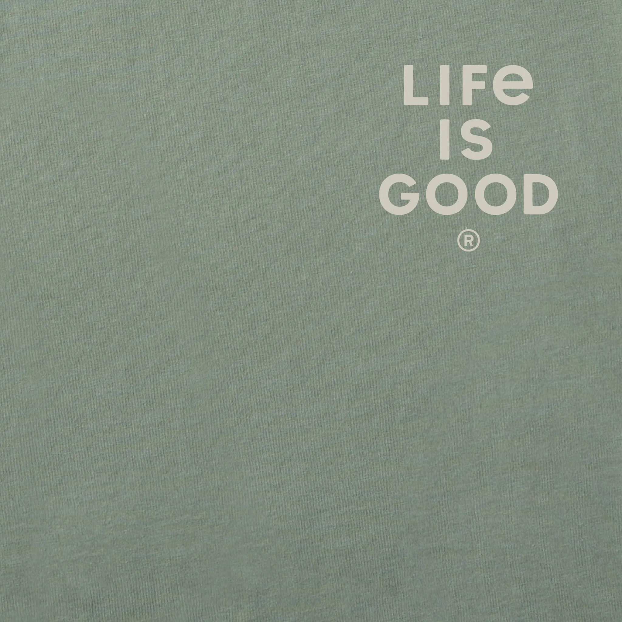 Women's Beagle Short Sleeve Crusher Tee Life is Good