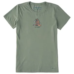 Women's Bear PB&J Short Sleeve Crusher Tee Life is Good