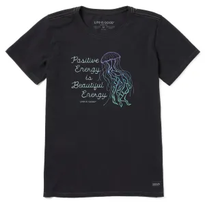 Women's Beautiful Energy Jellyfish Short Sleeve Tee Life is Good