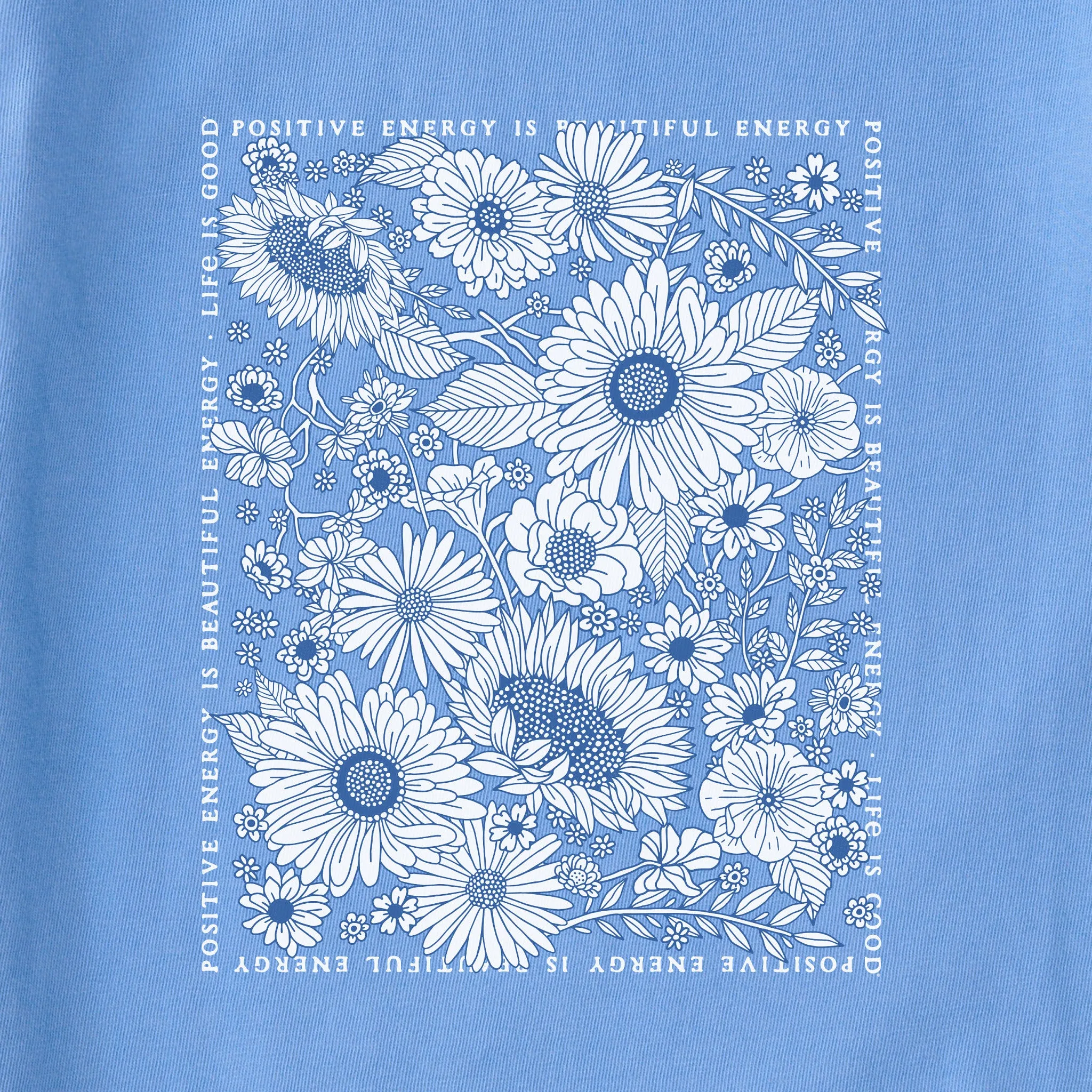 Women's Beautiful Energy Wildflowers Short Sleeve Tee Life is Good
