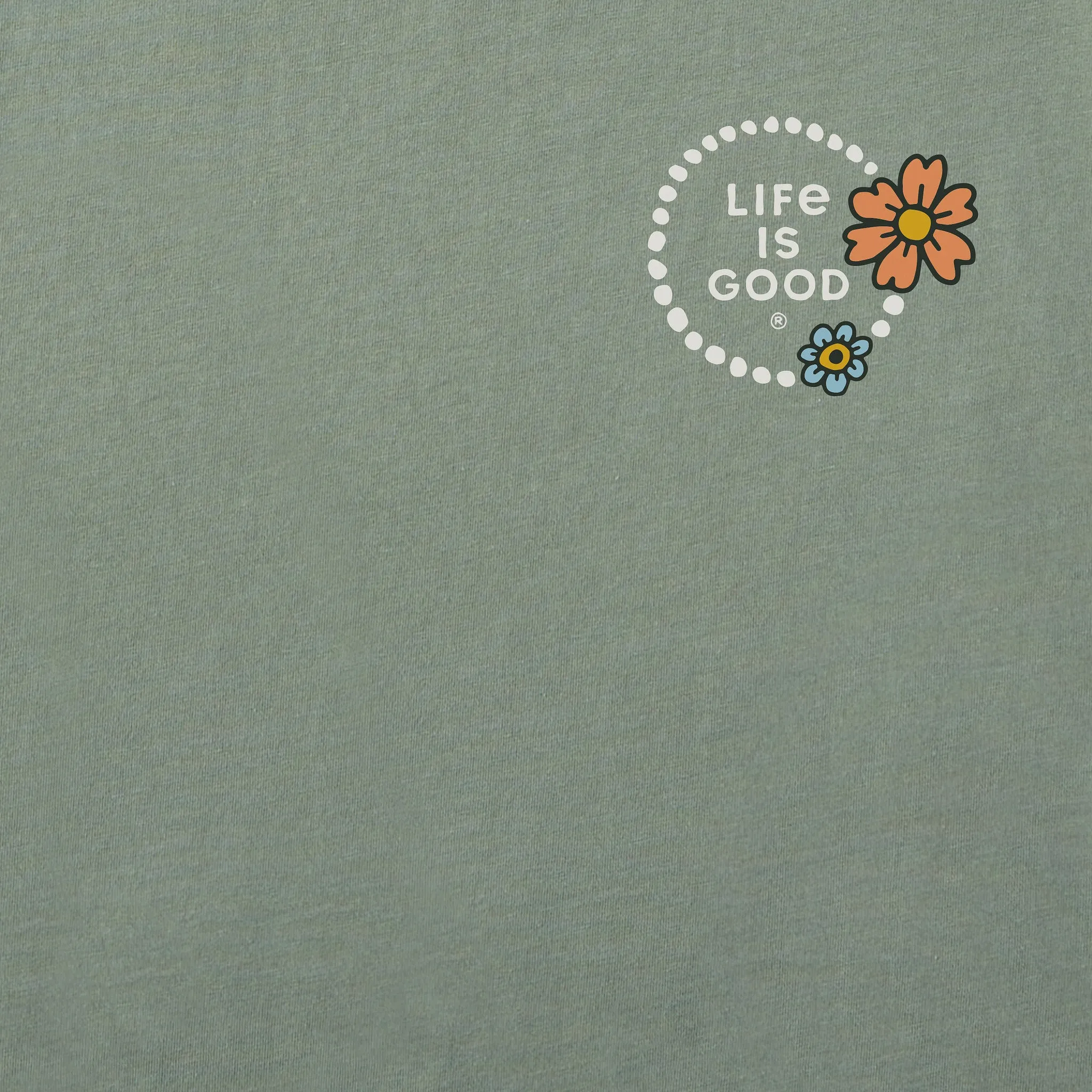 Women's Beautiful Energy Wildflowers Short Sleeve Tee Life is Good