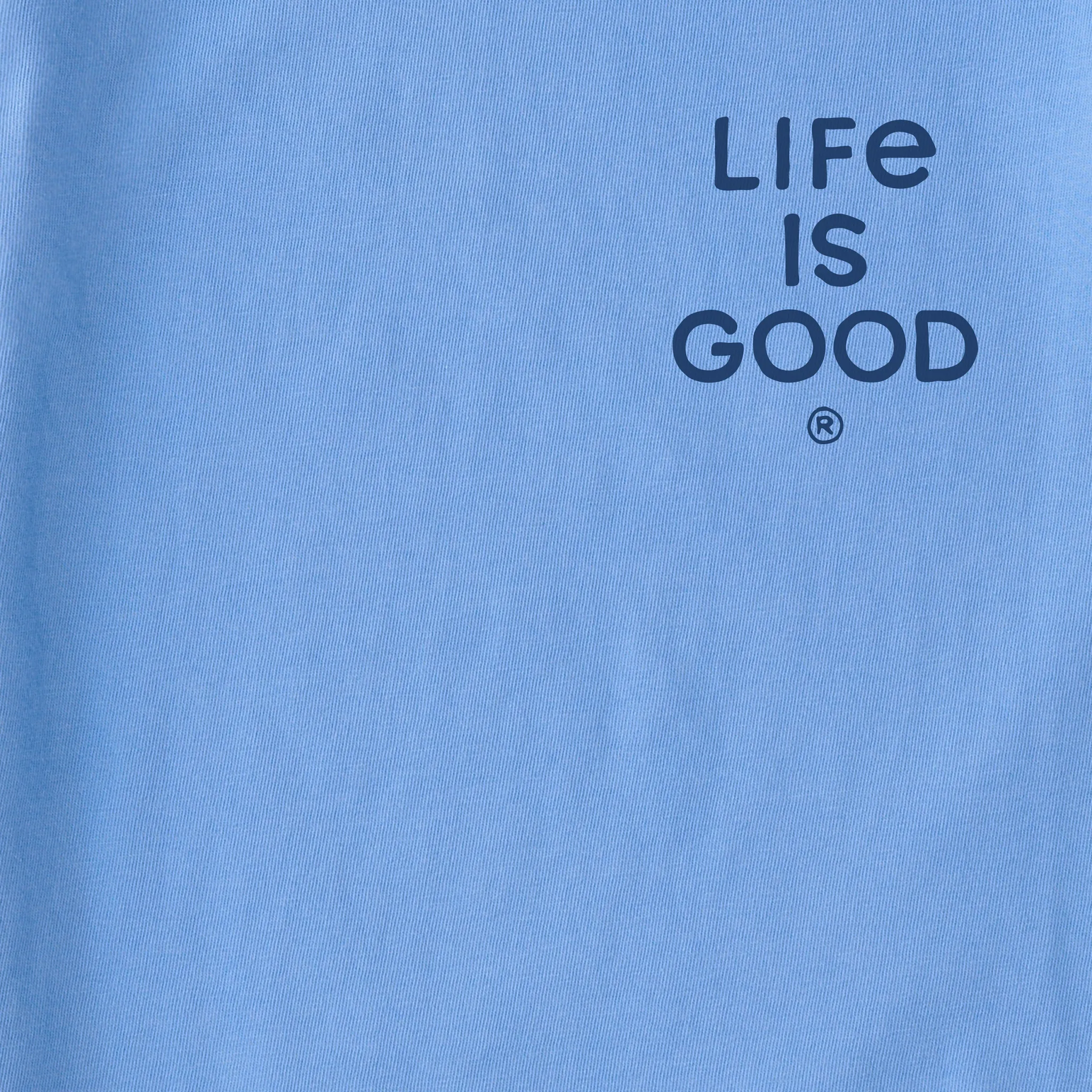 Women's Bert's Aussie w Pickleball Short Sleeve Crusher Boxy Tee Life is Good