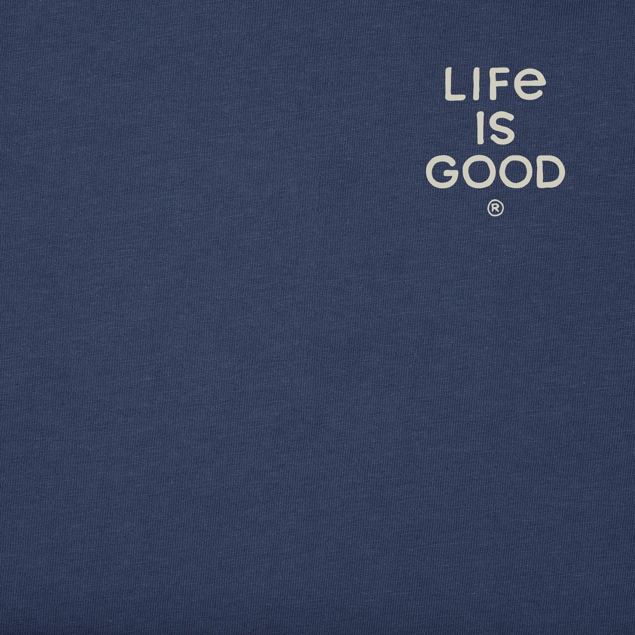 Women's Bert's Beach Medley Short Sleeve Crusher Tee Life is Good