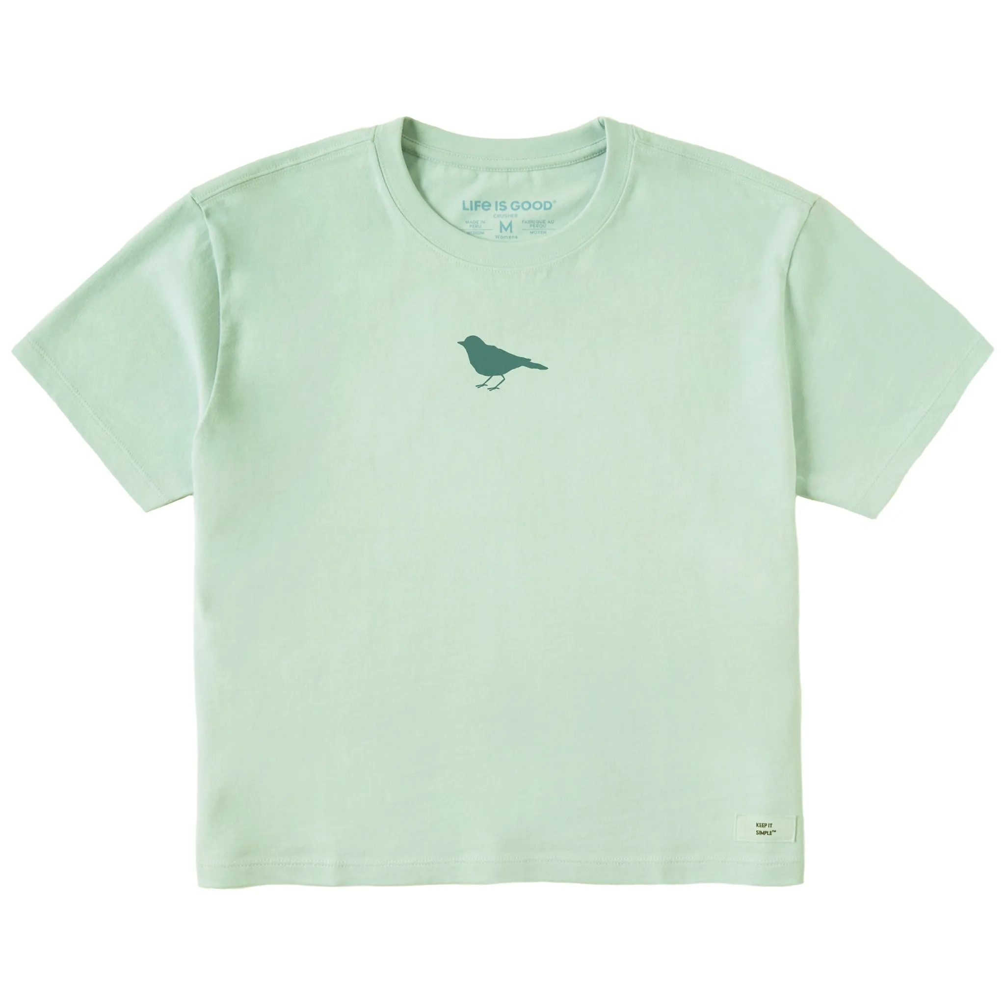 Women's Bert's Bird Short Sleeve Crusher Boxy Tee Life is Good