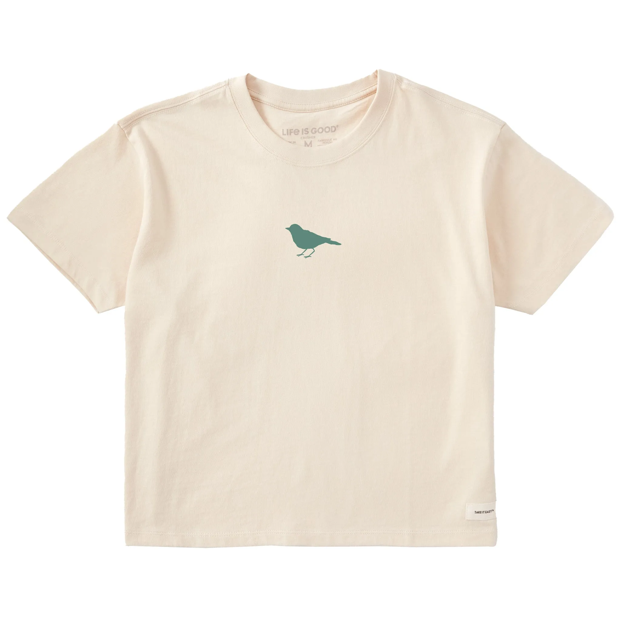 Women's Bert's Bird Short Sleeve Crusher Boxy Tee Life is Good