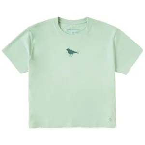 Women's Bert's Bird Short Sleeve Crusher Boxy Tee Life is Good