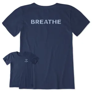 Women's Bert's Breathe Short Sleeve Crusher Tee Life is Good