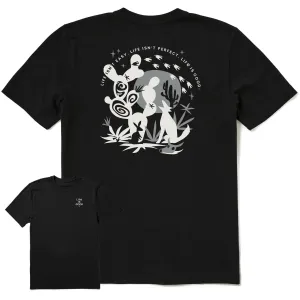 Women's Bert's Desert Medley Short Sleeve Crusher Tee Life is Good