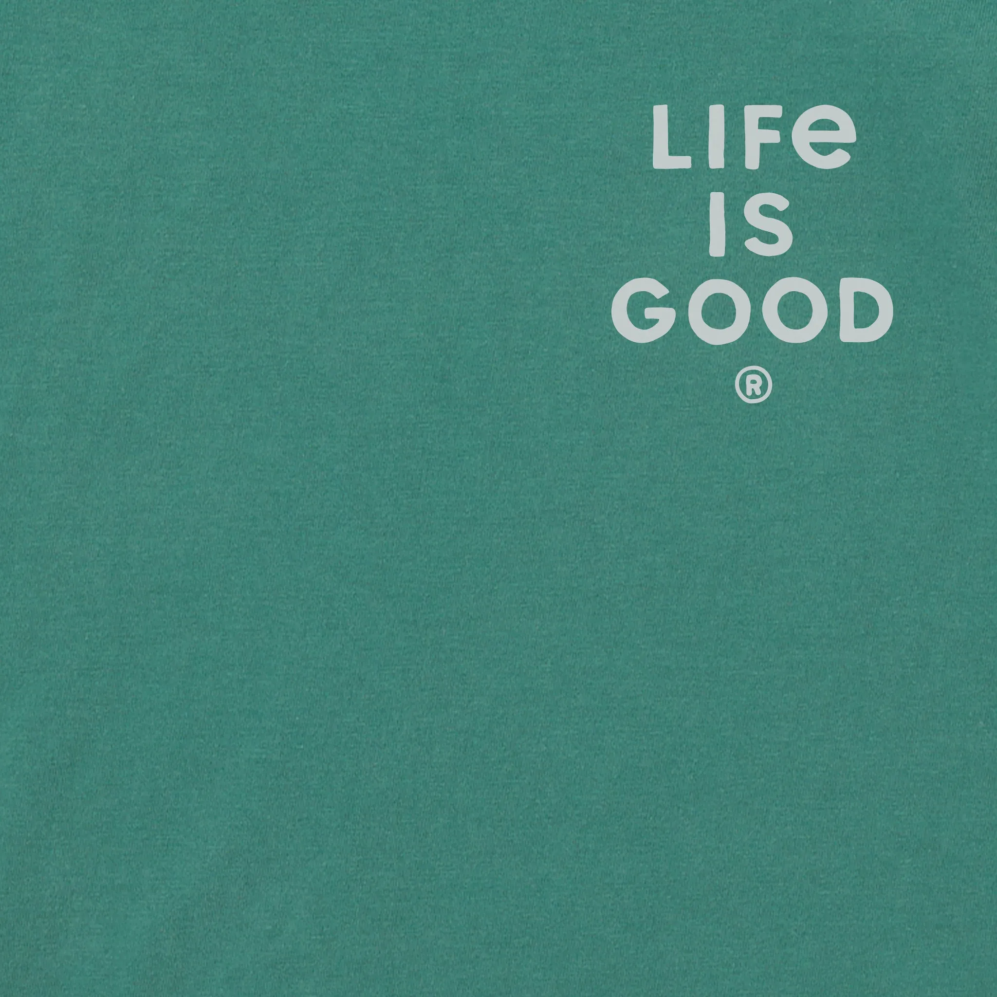 Women's Bert's Don't Overthink It Short Sleeve Crusher Tee Life is Good