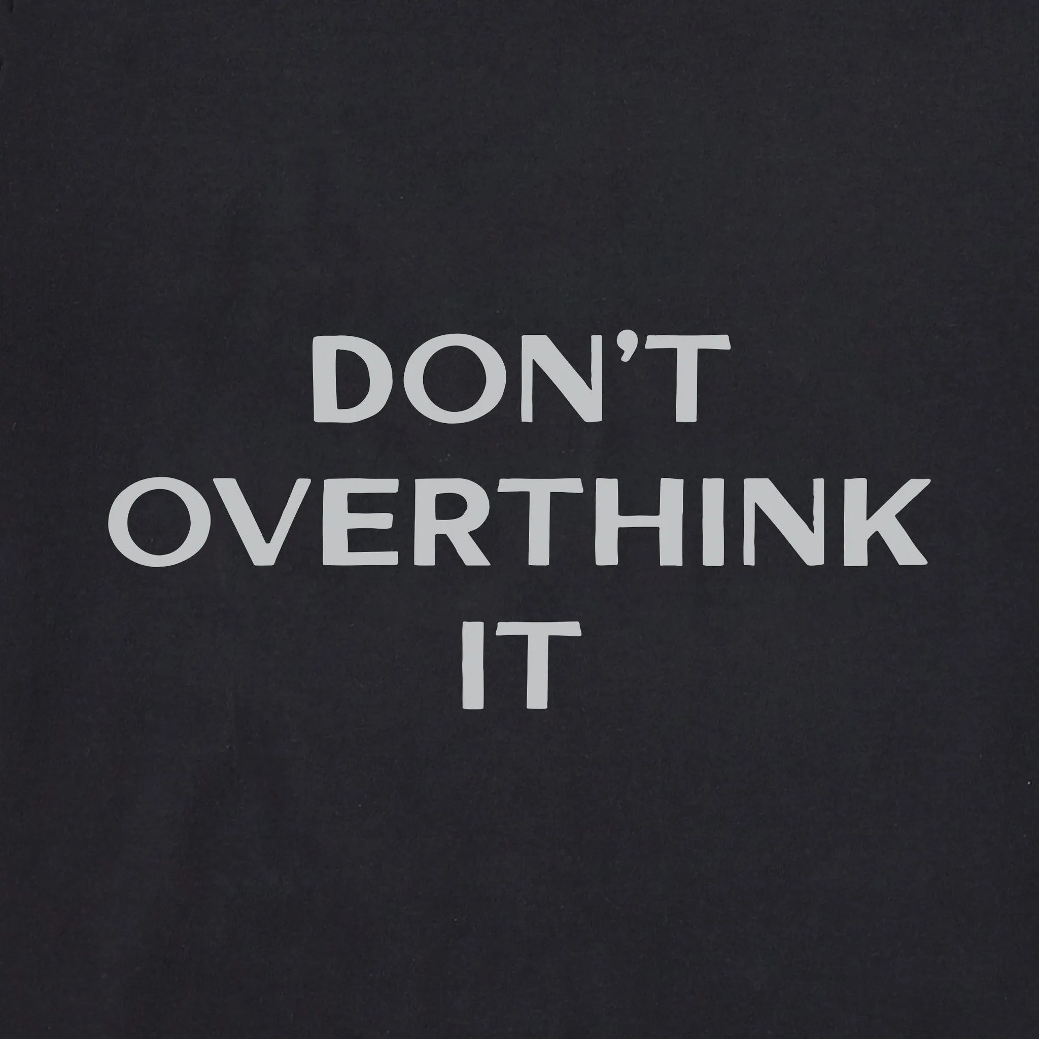Women's Bert's Don't Overthink It Short Sleeve Crusher Tee Life is Good