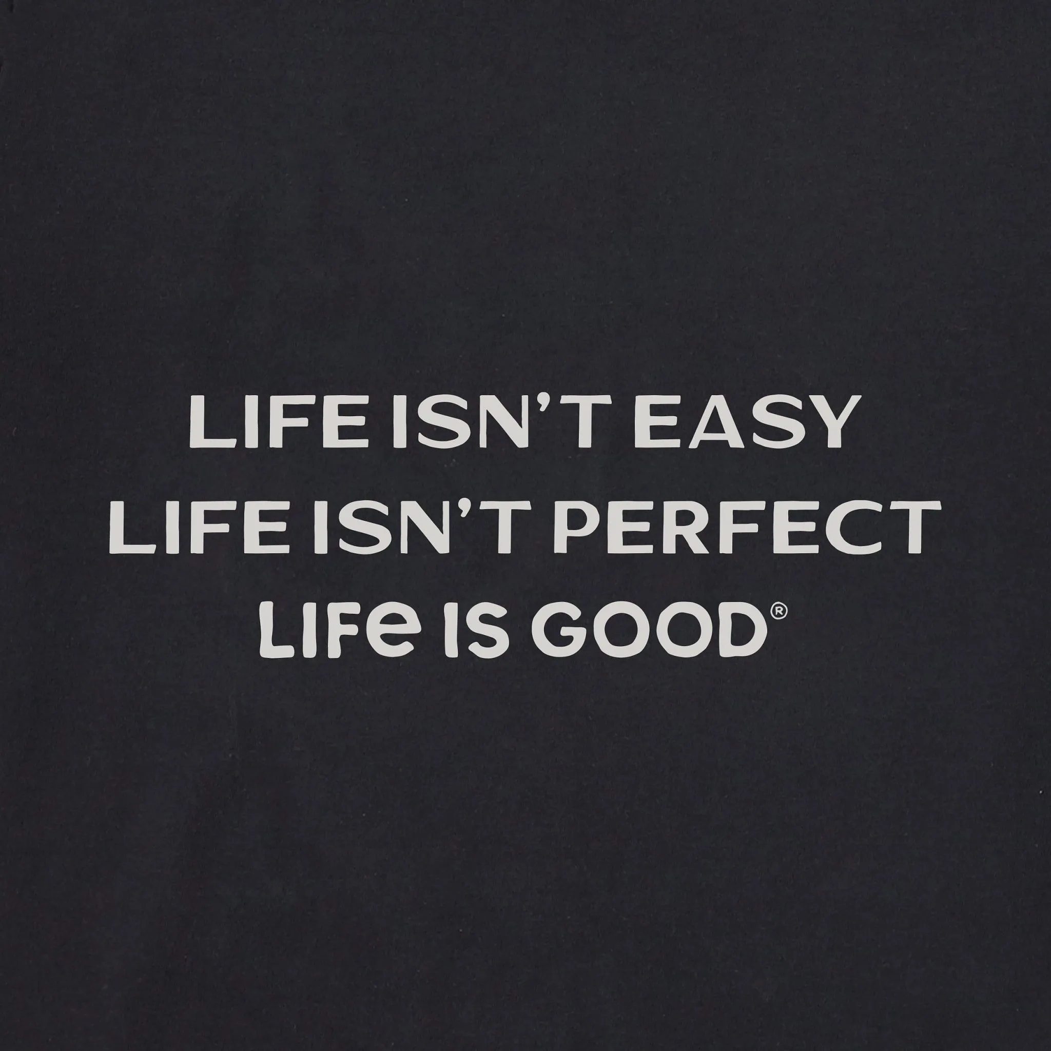 Women's Bert's Life isn't Easy Short Sleeve Crusher Tee Life is Good