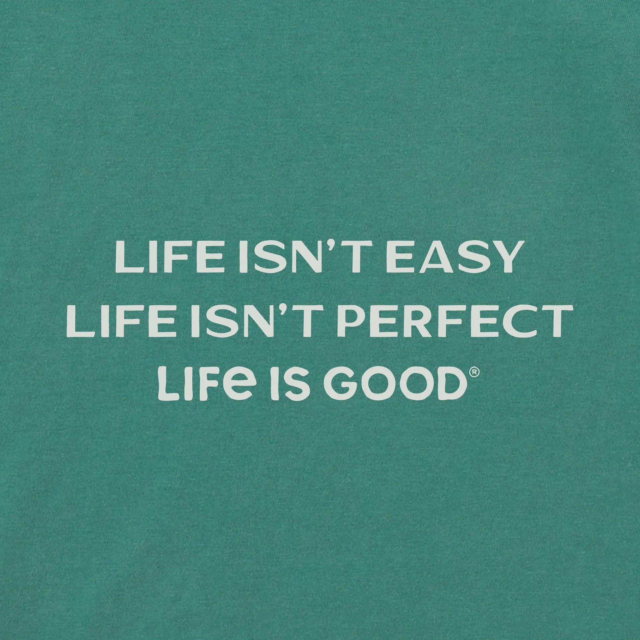 Women's Bert's Life isn't Easy Short Sleeve Crusher Tee Life is Good