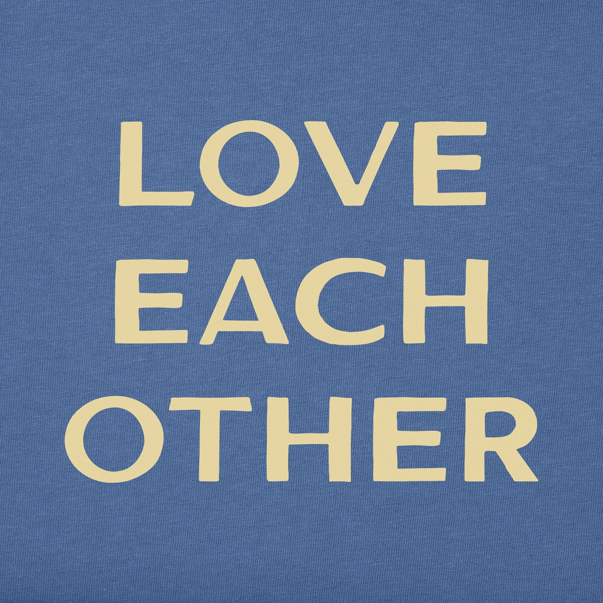 Women's Bert's Love Each Other Short Sleeve Crusher Tee Life is Good