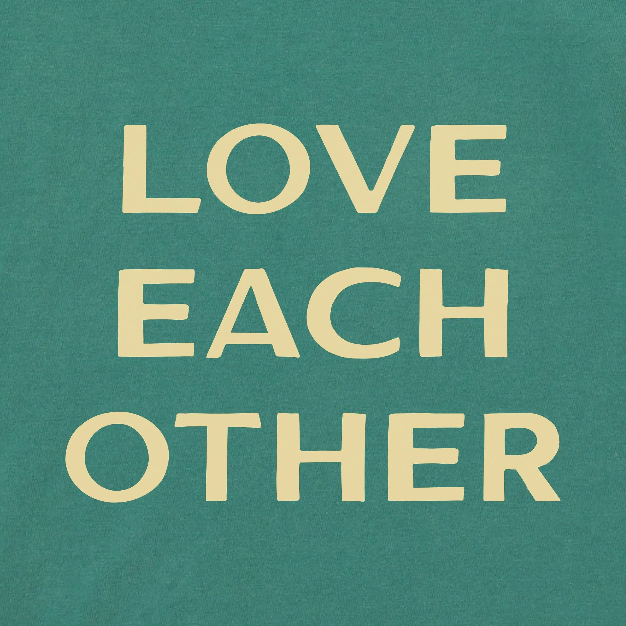 Women's Bert's Love Each Other Short Sleeve Crusher Tee Life is Good