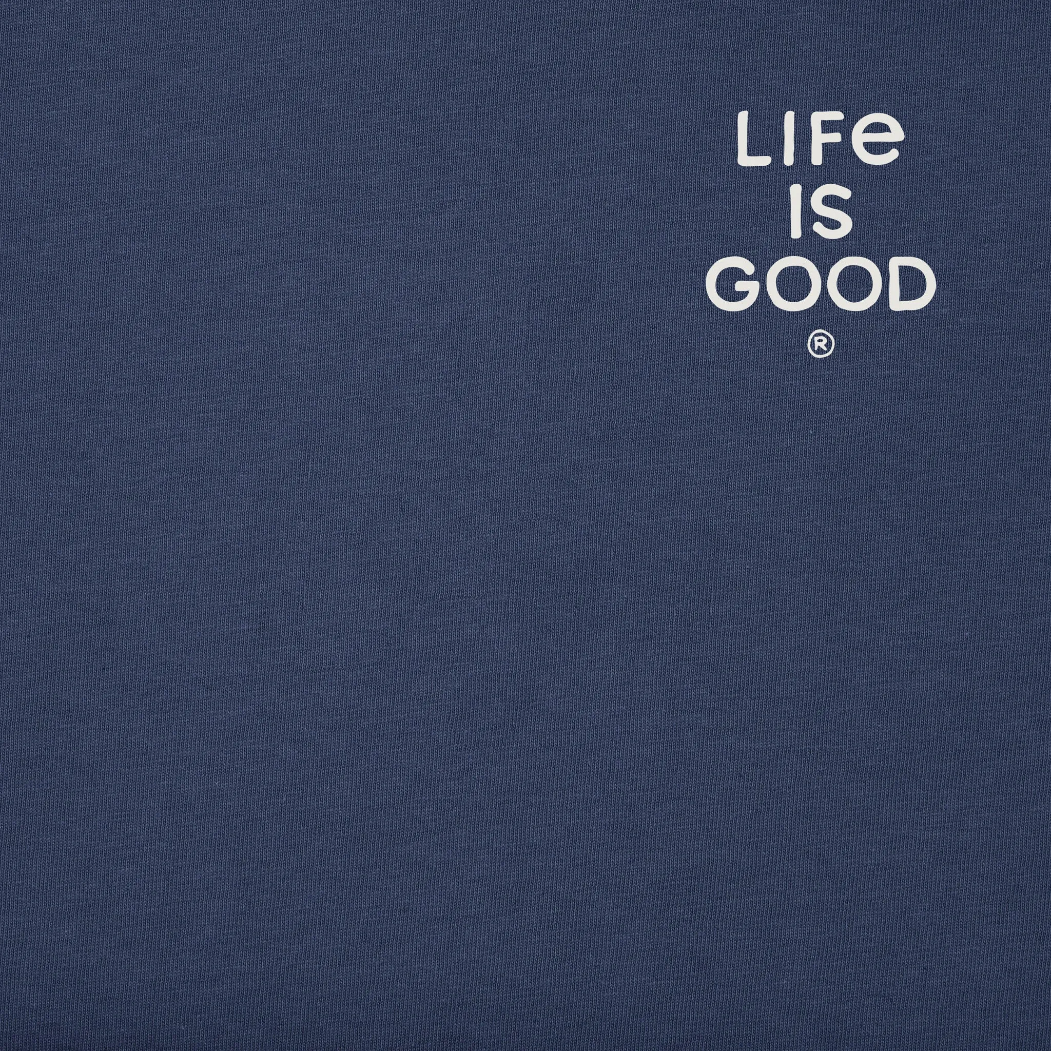 Women's Bert's Lovescape Medley Short Sleeve Crusher Tee Life is Good