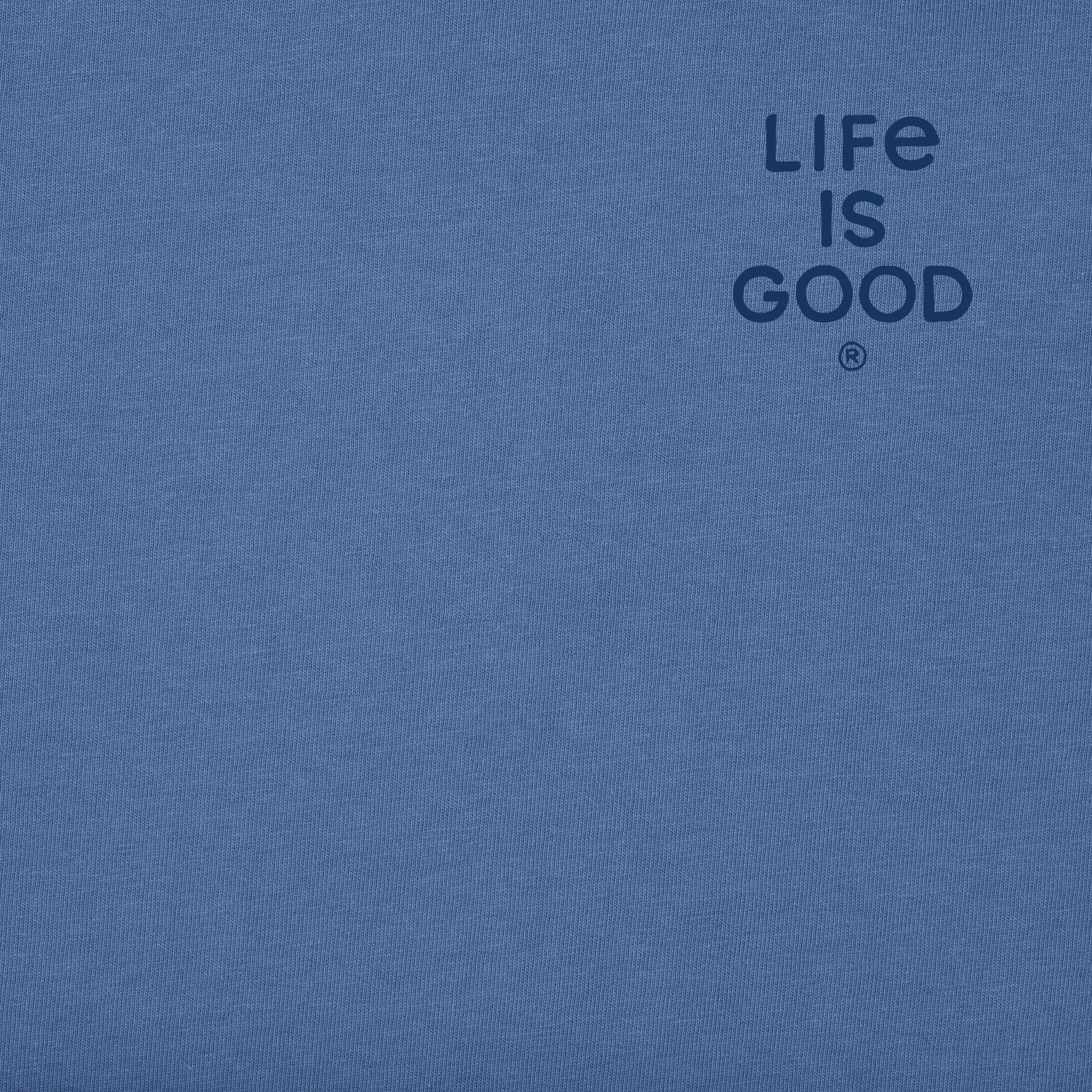 Women's Bert's Lovescape Medley Short Sleeve Crusher Tee Life is Good