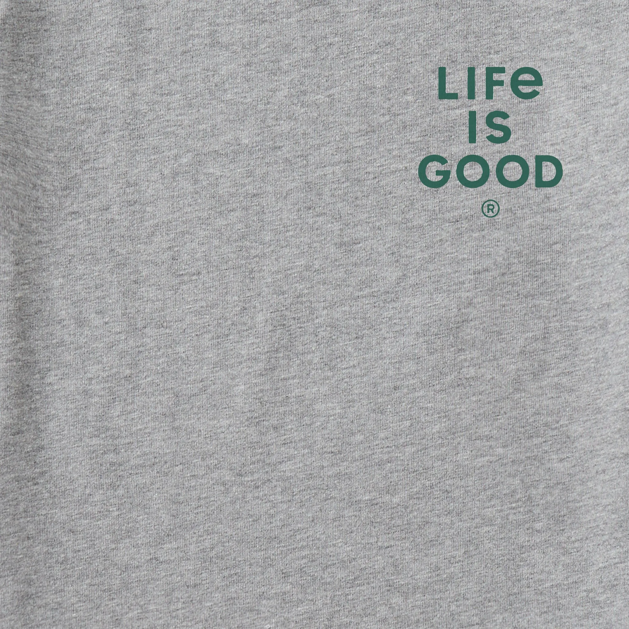 Women's Berts Luck Manifesto Short Sleeve Crusher Tee Life is Good