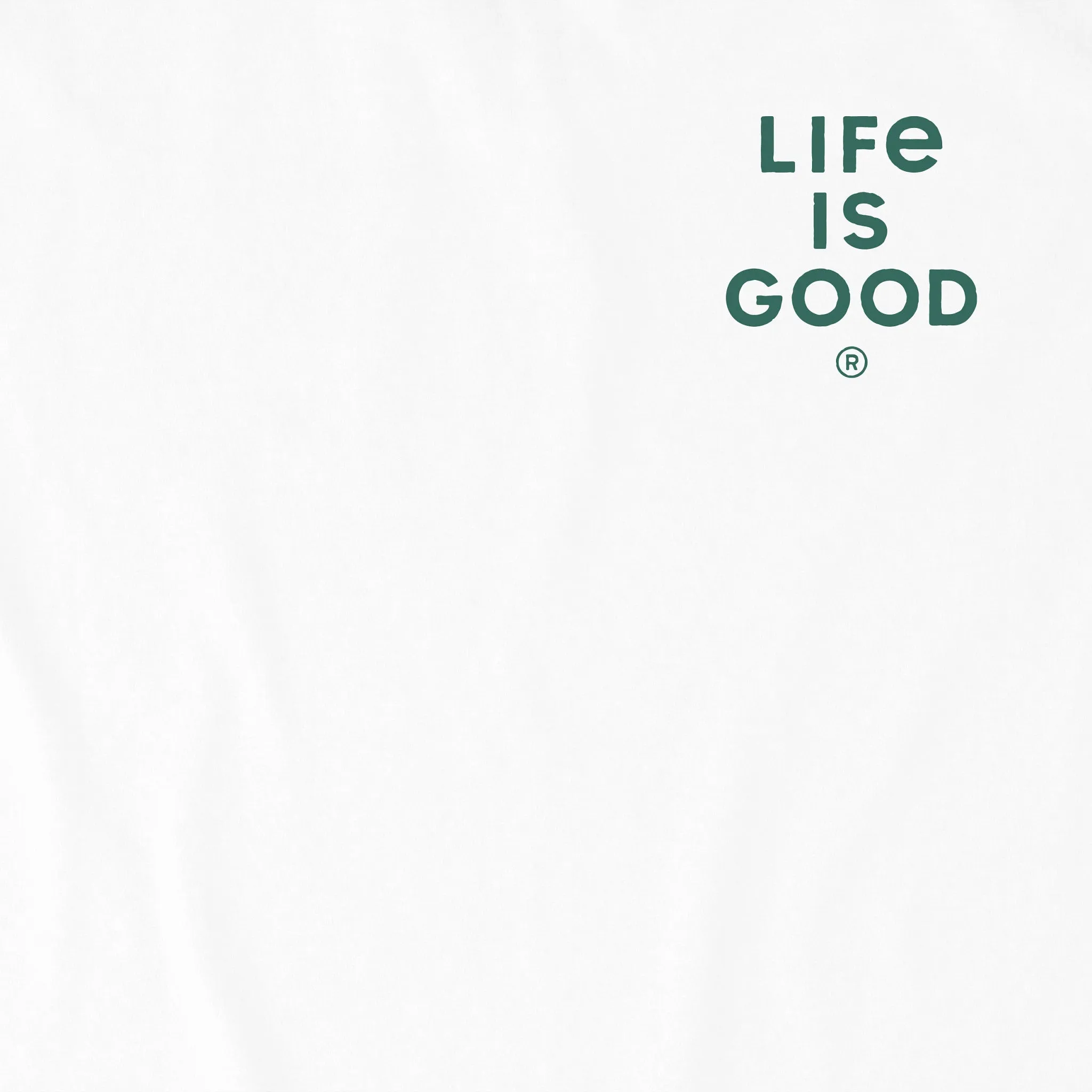 Women's Berts Luck Manifesto Short Sleeve Crusher Tee Life is Good