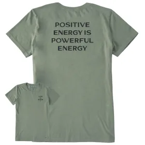Women's Bert's Positive Energy Short Sleeve Crusher Tee Life is Good