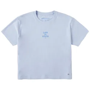 Women's Bert's Stacked LIG Short Sleeve Crusher Boxy Tee Life is Good
