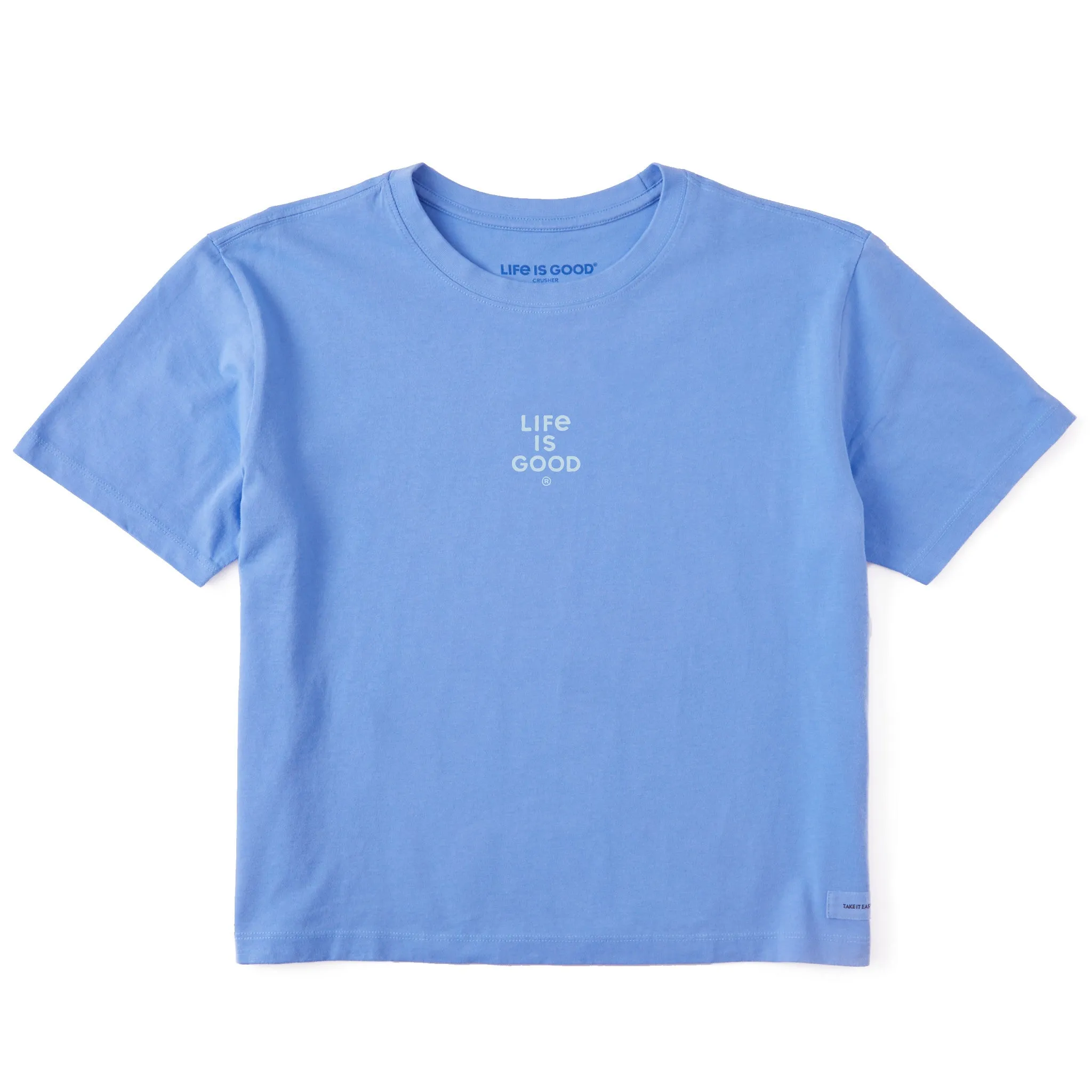 Women's Bert's Stacked LIG Short Sleeve Crusher Boxy Tee Life is Good
