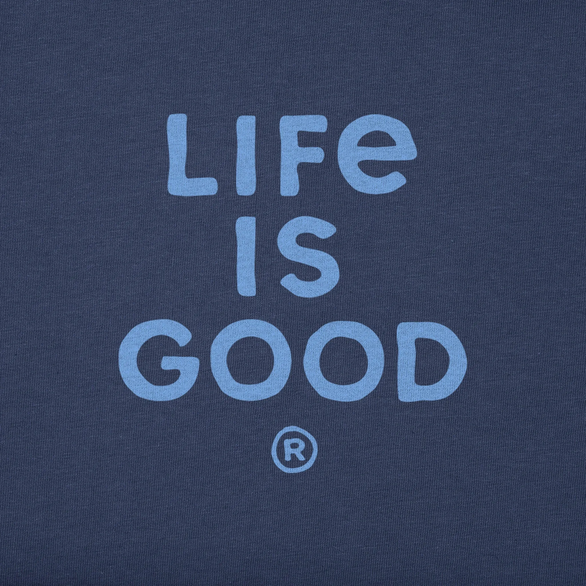 Women's Bert's Stacked LIG Short Sleeve Crusher Boxy Tee Life is Good