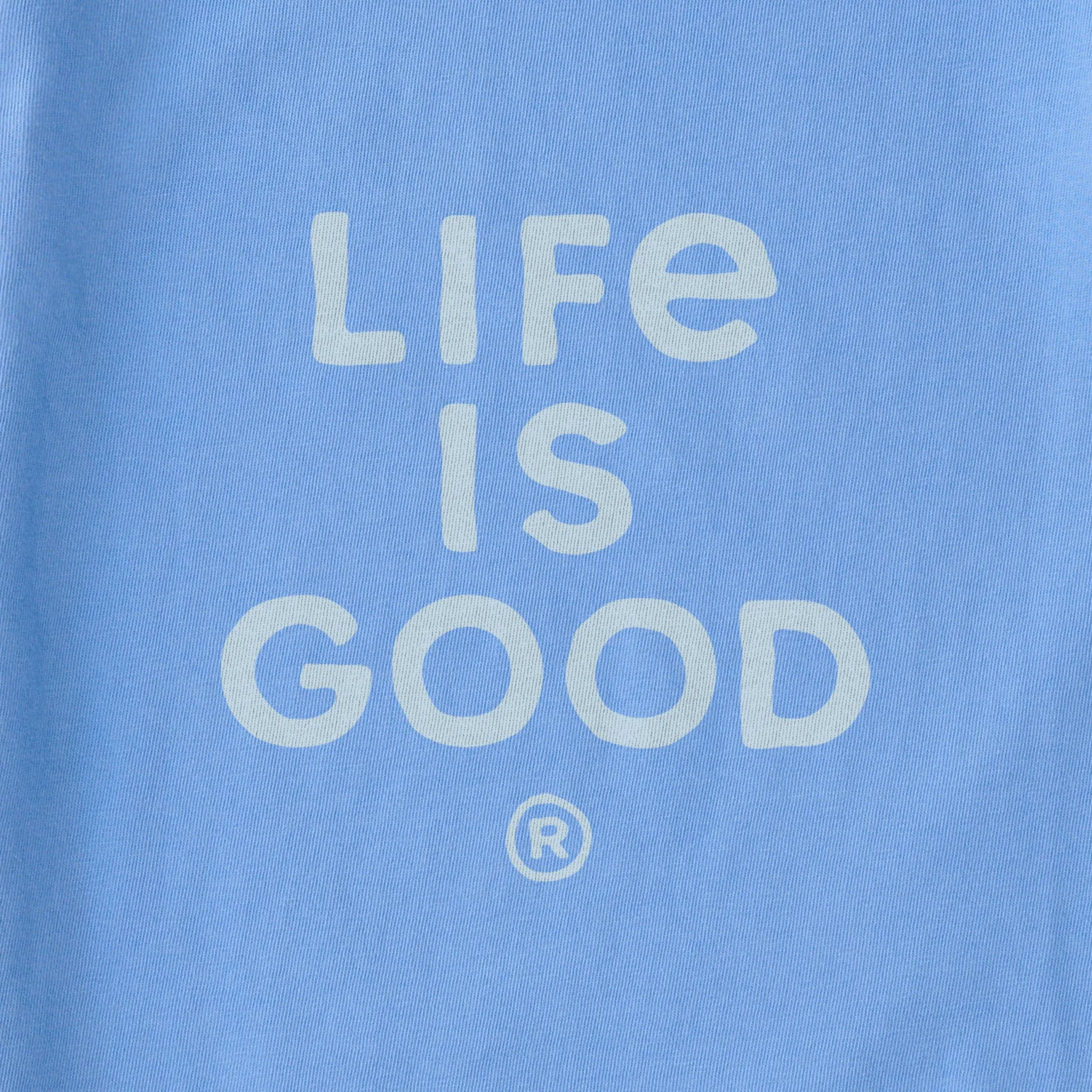 Women's Bert's Stacked LIG Short Sleeve Crusher Boxy Tee Life is Good