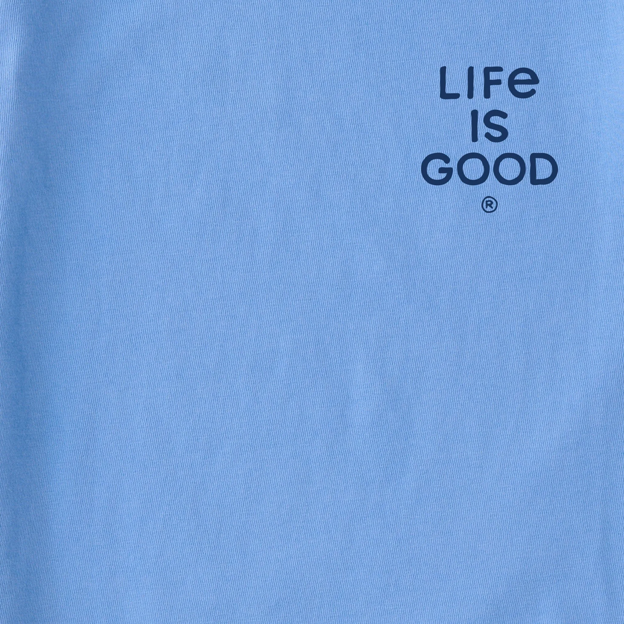 Women's Bert's Tropical Medley Short Sleeve Crusher Tee Life is Good