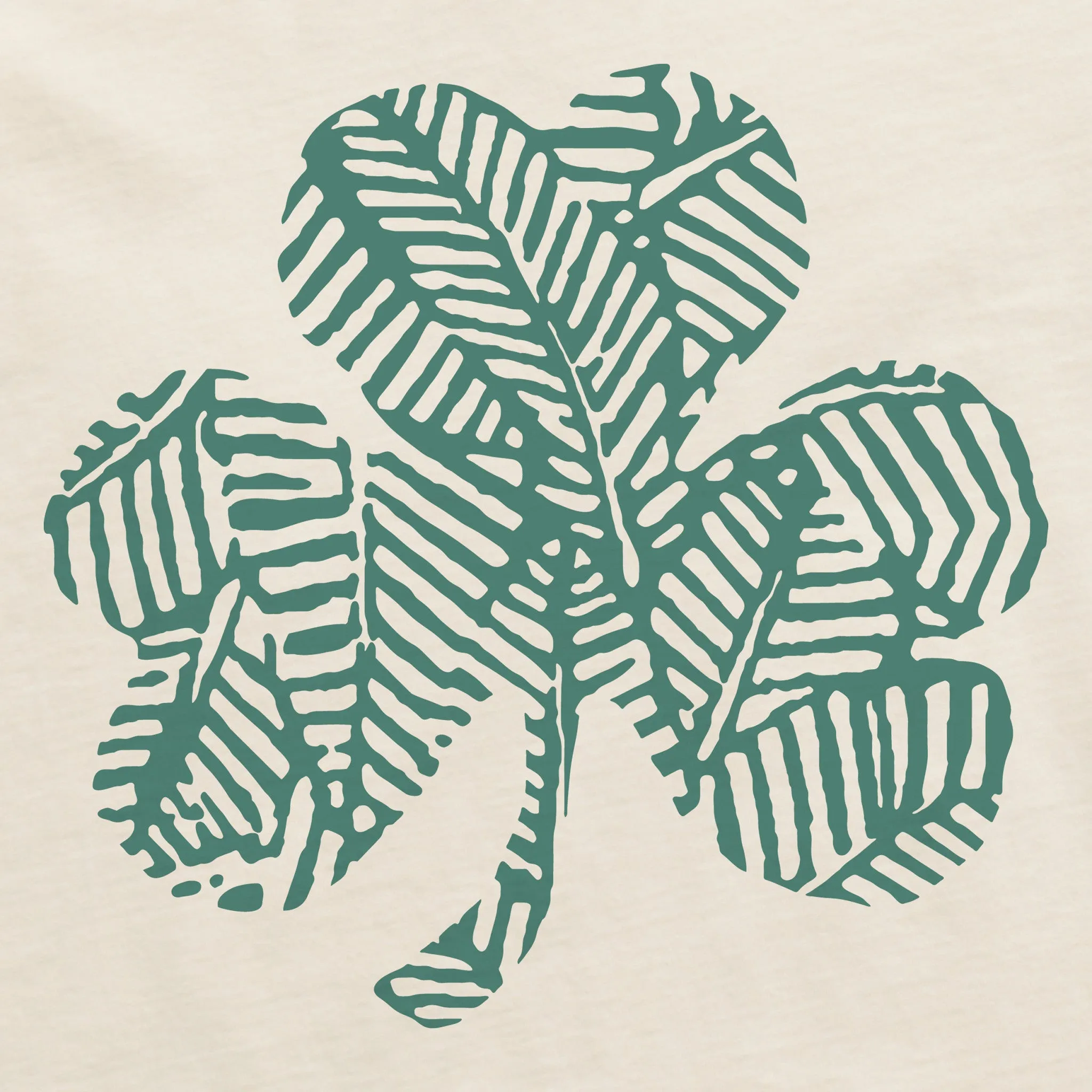 Women's Bert's Tropical Shamrock Short Sleeve Crusher Boxy Tee Life is Good