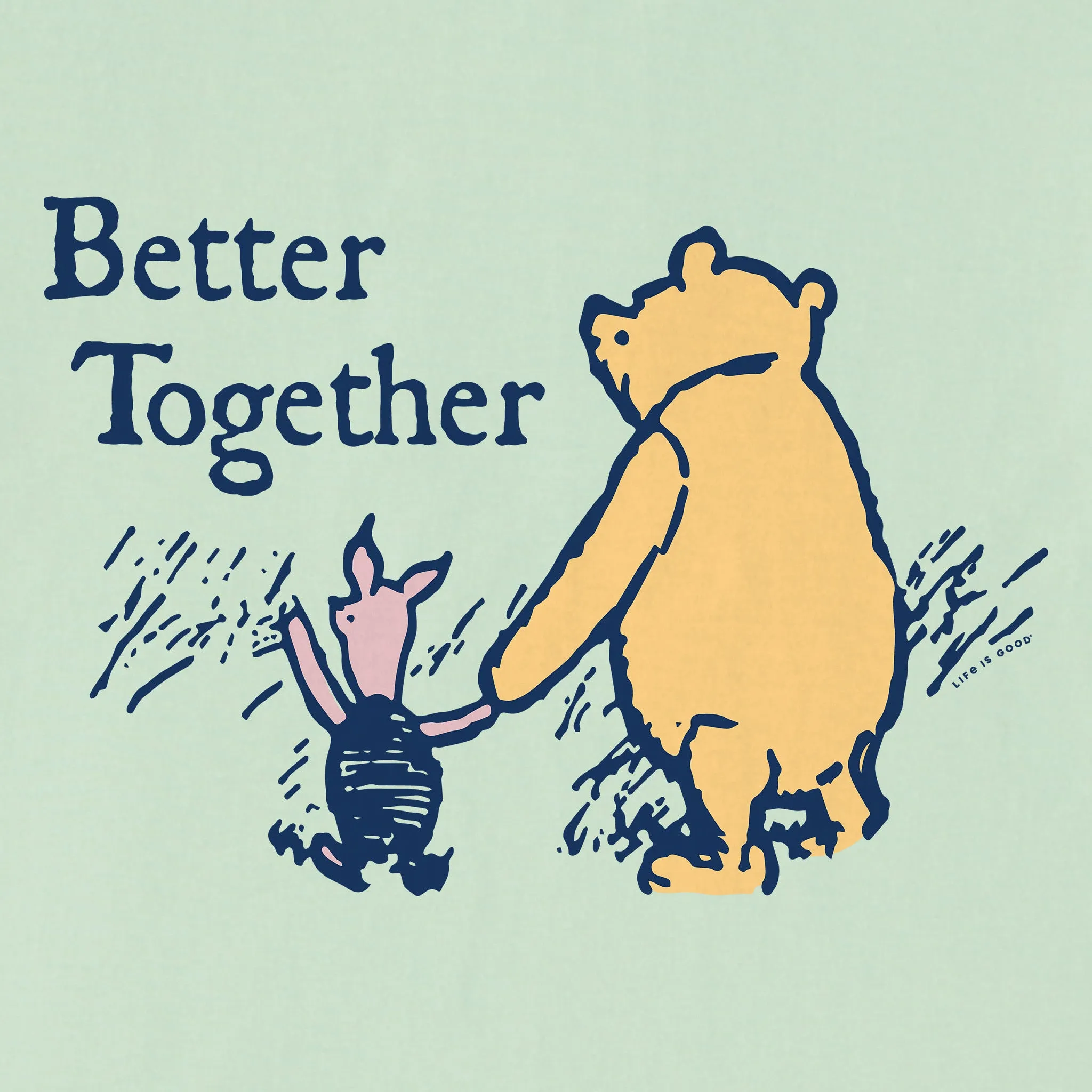 Women's Better Together Winnie Short Sleeve Crusher Tee Life is Good