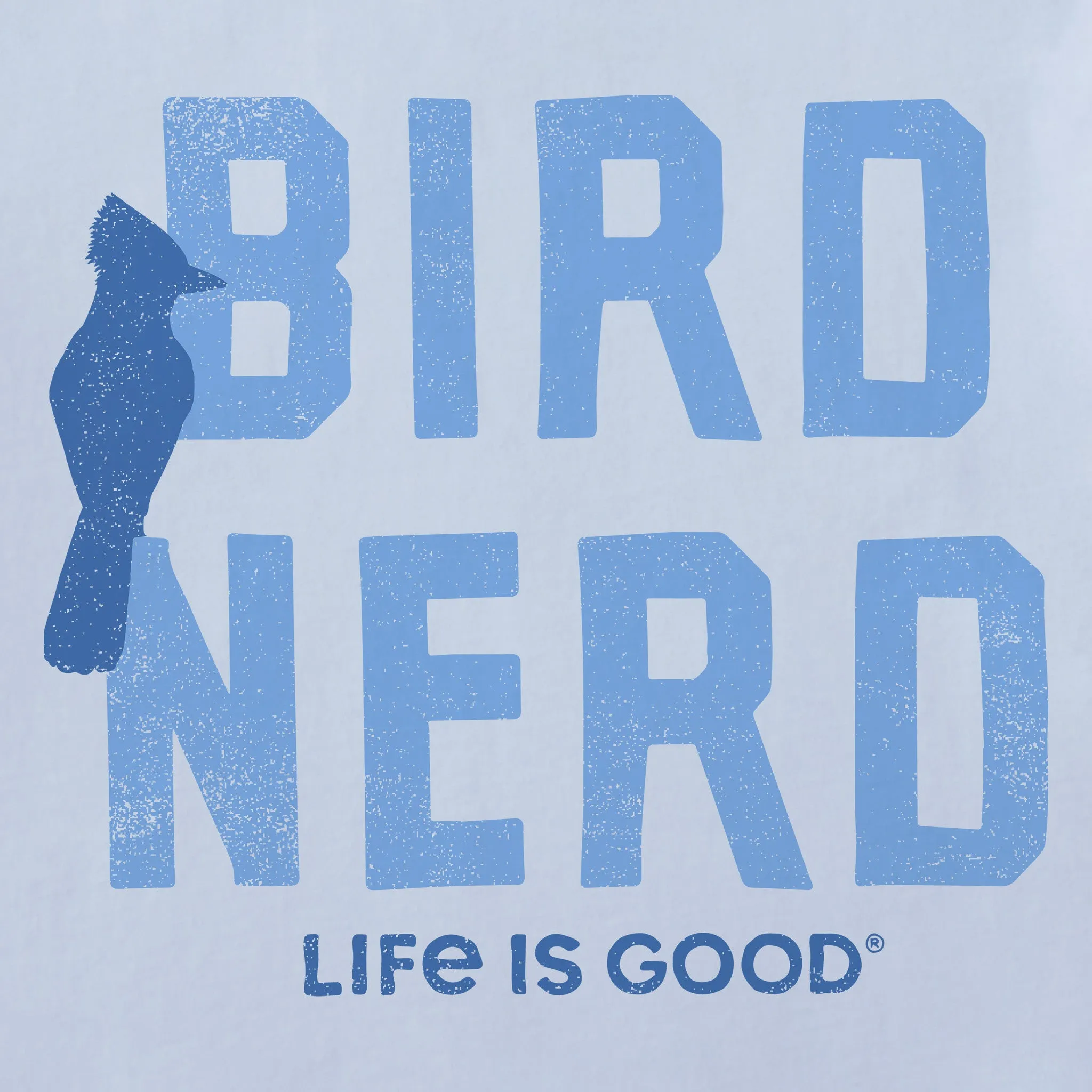 Women's Bird Nerd Short Sleeve Crusher Boxy Tee Life is Good