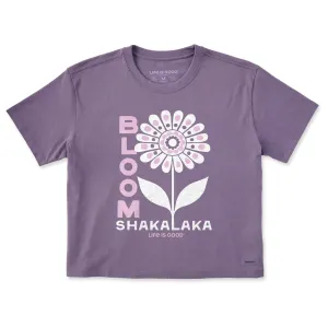 Women's Bloom Shakalaka Short Sleeve Crusher Boxy Tee Life is Good