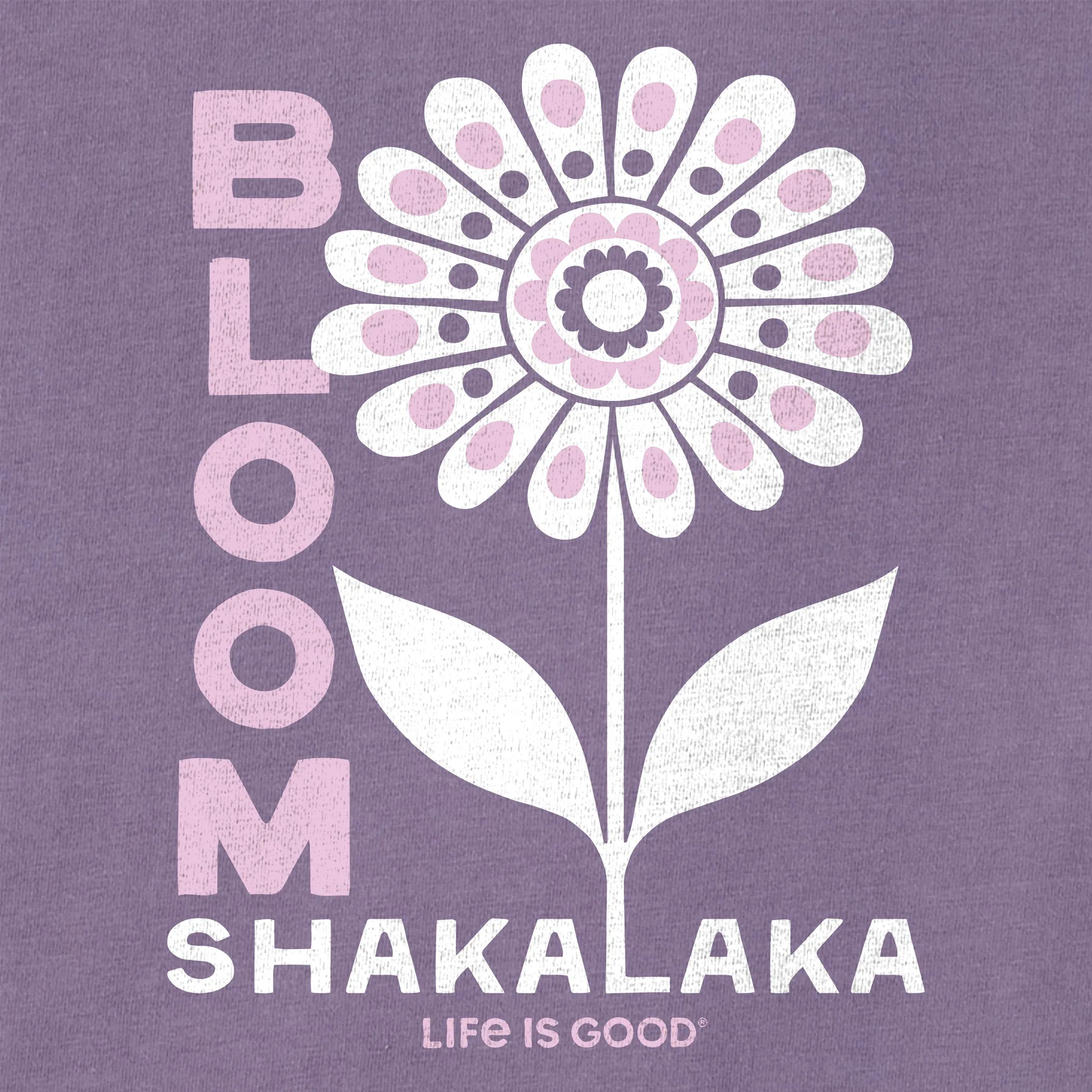 Women's Bloom Shakalaka Short Sleeve Crusher Boxy Tee Life is Good