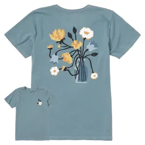 Women's Bloomin' Vase Short Sleeve Crusher Tee Life is Good