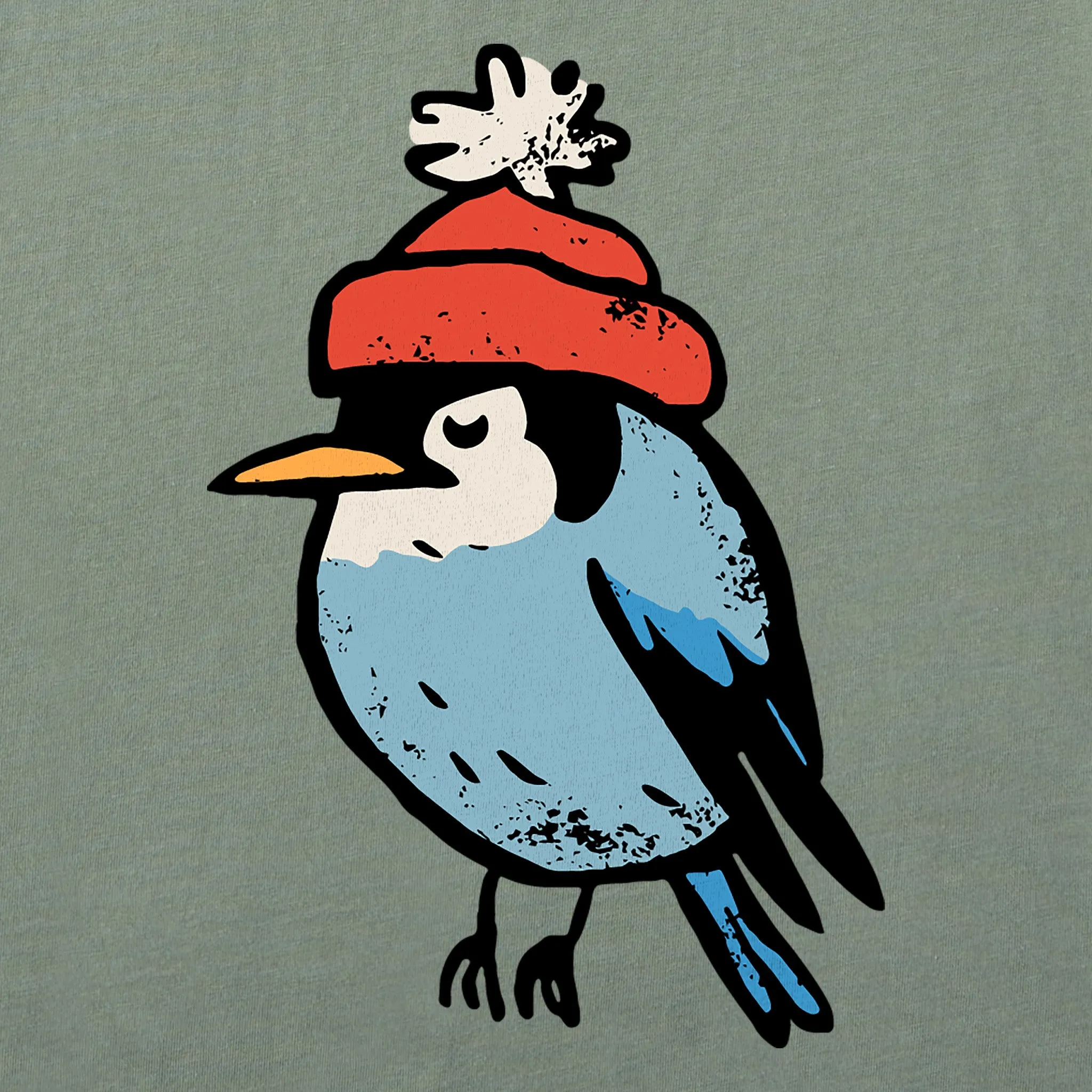 Women's Blue Bird Short Sleeve Crusher Boxy Tee Life is Good