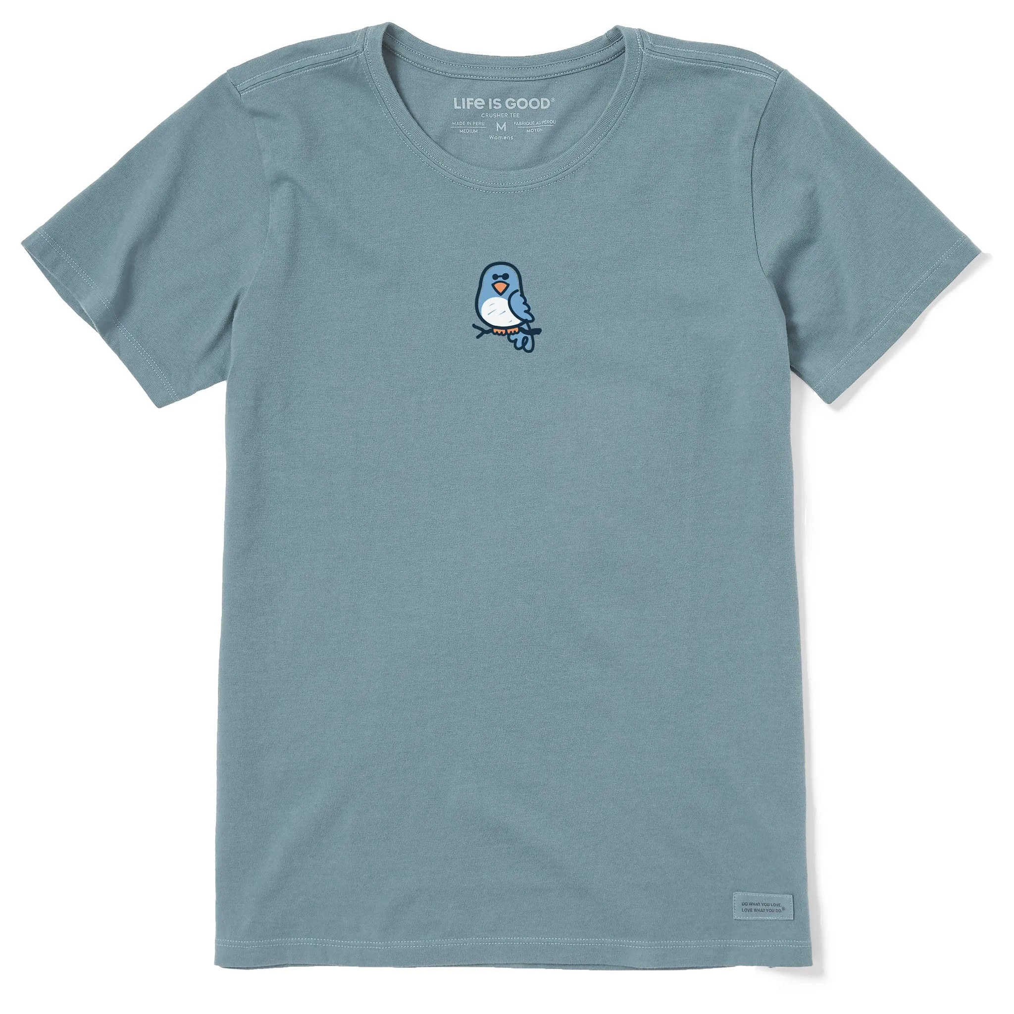Women's Bluebird Small Short Sleeve Crusher Tee Life is Good