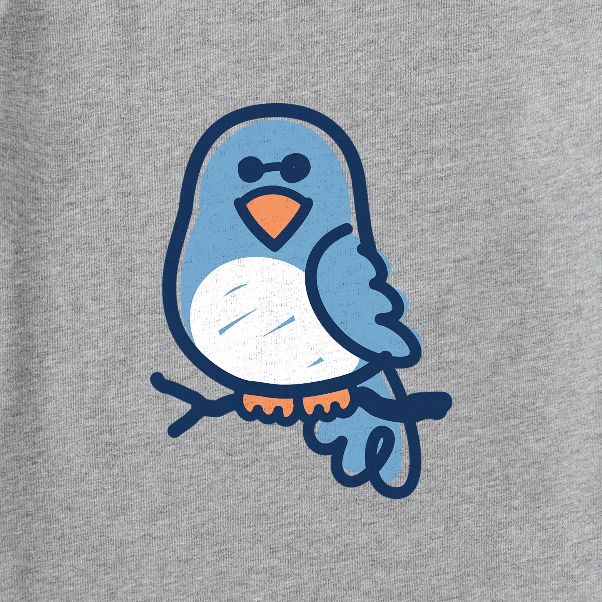 Women's Bluebird Small Short Sleeve Crusher Vee Life is Good