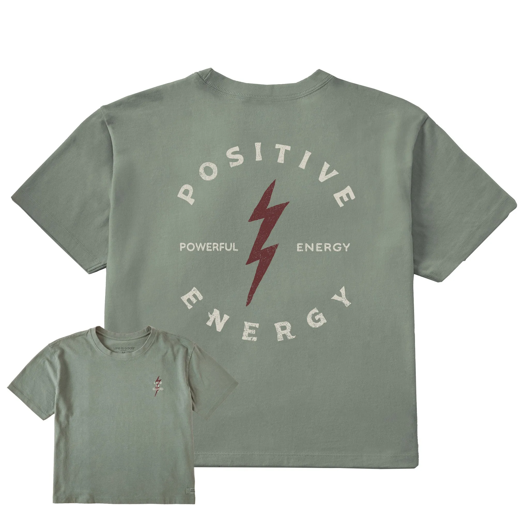Women's Bolt Short Sleeve Crusher Boxy Tee Life is Good