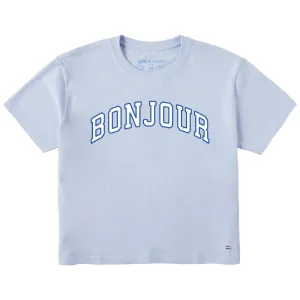 Women's Bonjour Arch Short Sleeve Crusher Boxy Tee Life is Good