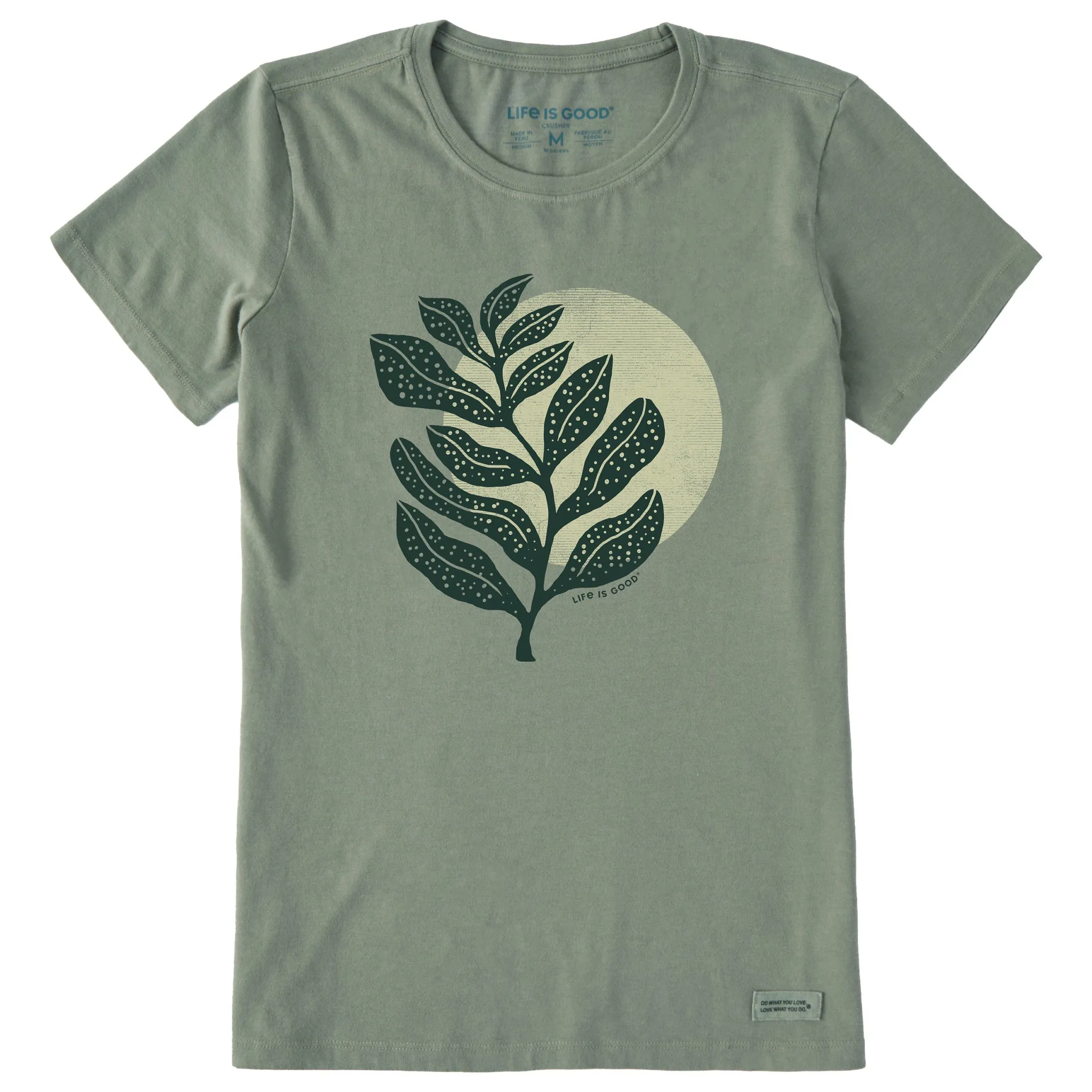 Women's Botanical Sunset Short Sleeve Crusher Tee Life is Good