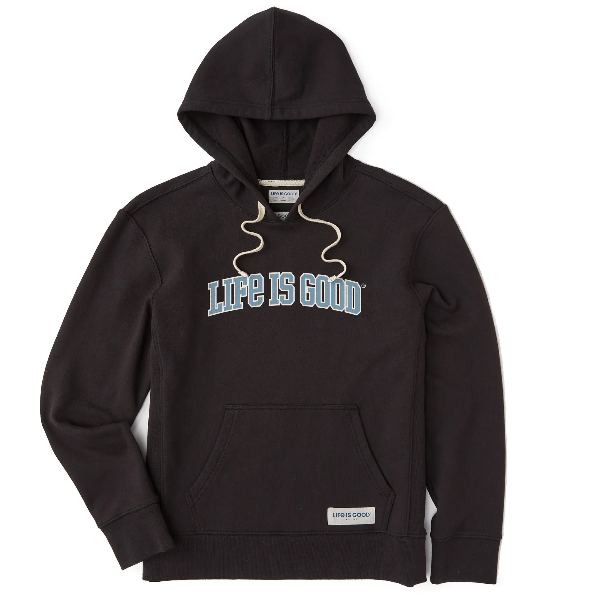 Women's Branded 2-Tone Simply True Fleece Hoodie Life is Good