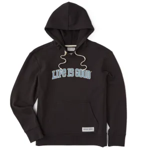 Women's Branded 2-Tone Simply True Fleece Hoodie Life is Good