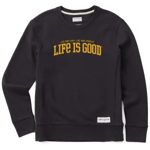 Women's Branded Athletic Life Isnt Easy Simply True Crew Life is Good