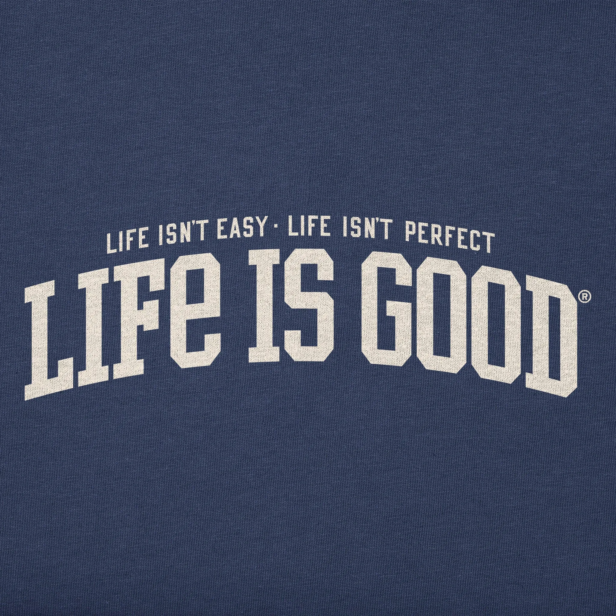 Women's Branded Athletic Life Isnt Easy Simply True Crew Life is Good