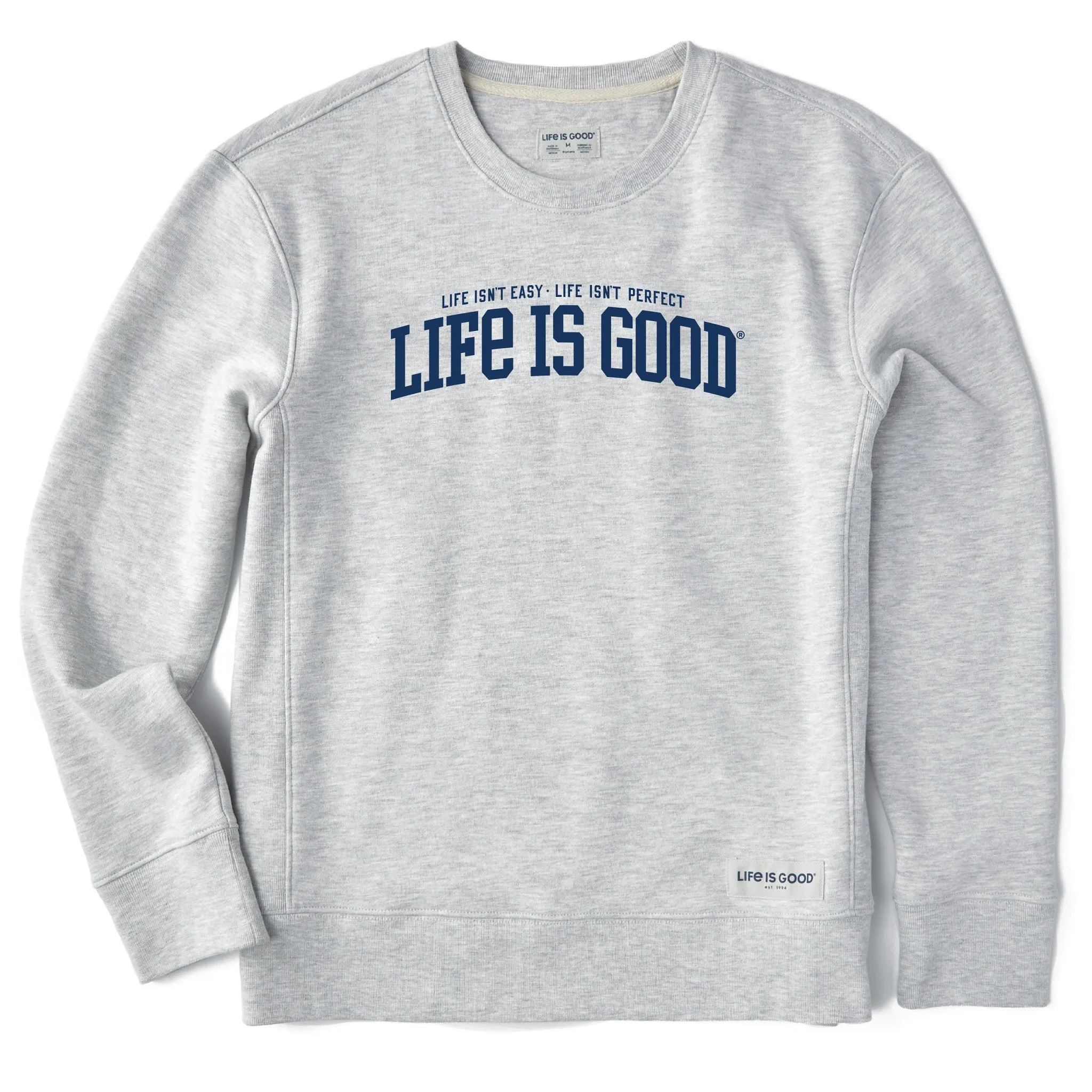 Women's Branded Athletic Life Isnt Easy Simply True Crew Life is Good