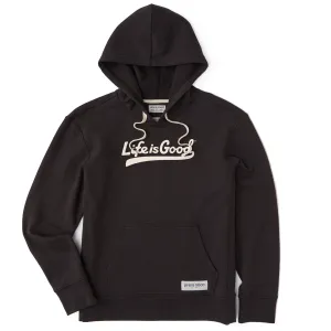Women's Branded Ballyard Script Simply True Fleece Hoodie Life is Good