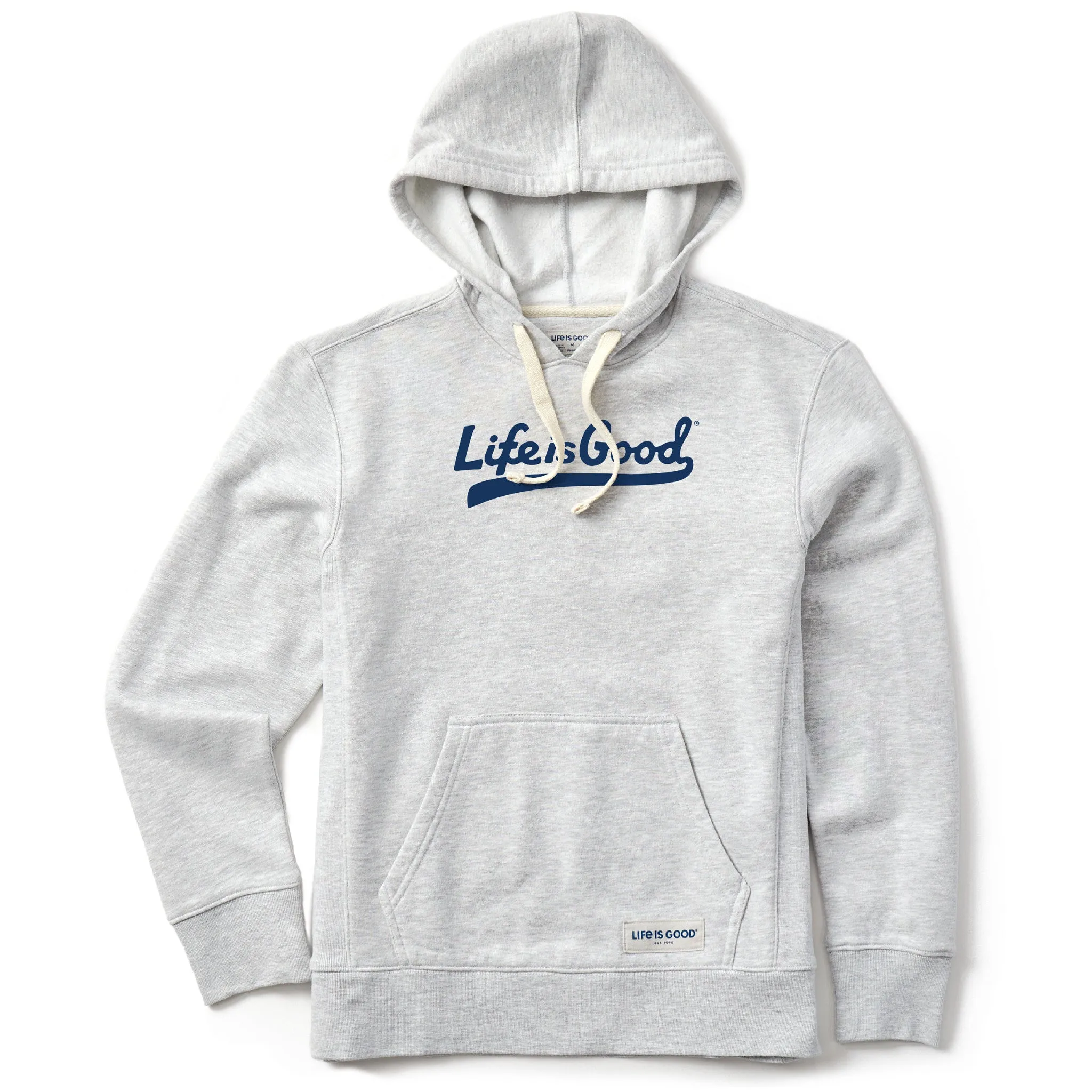 Women's Branded Ballyard Script Simply True Fleece Hoodie Life is Good
