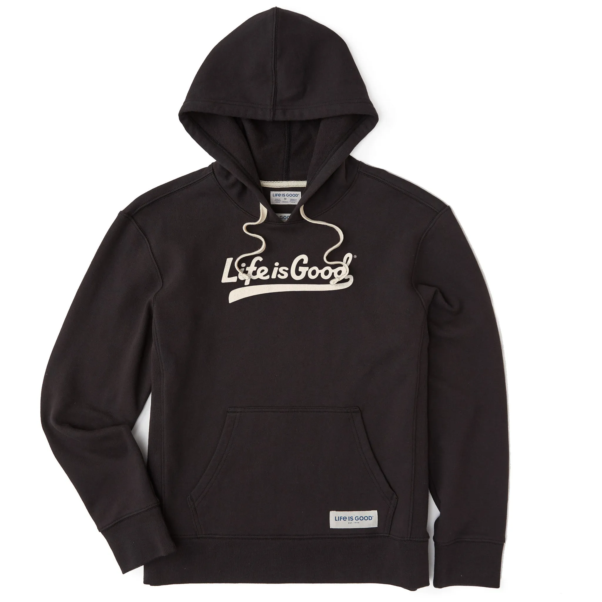 Women's Branded Ballyard Script Simply True Fleece Hoodie Life is Good